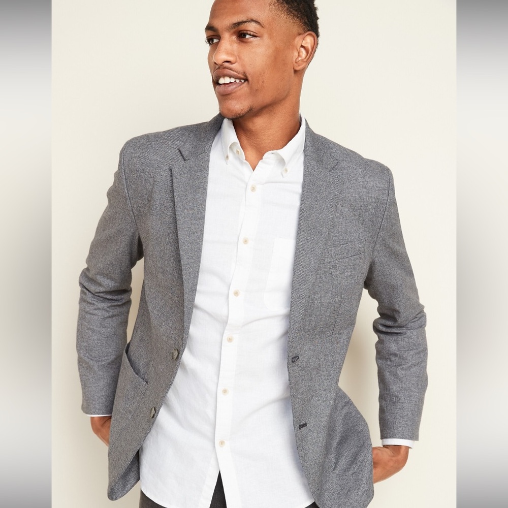 Men's Gray Blazer